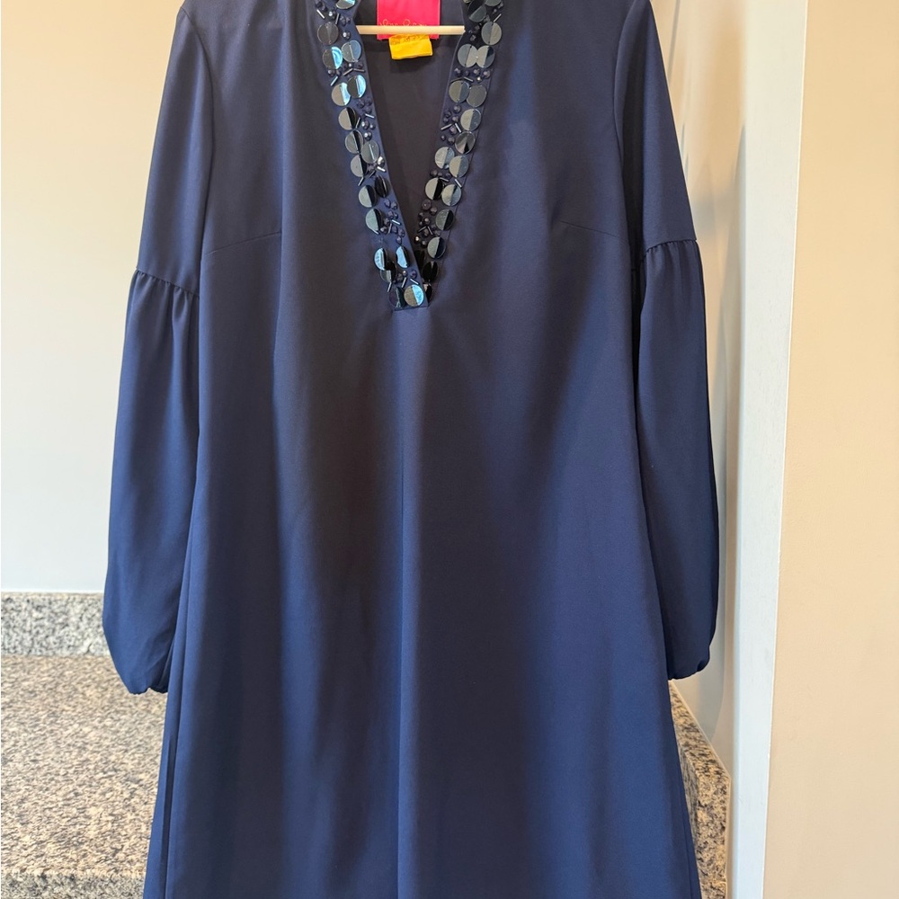 Lilly Pulitzer Navy Blue Dress